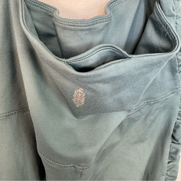 Free People FP Movement Balancing Act Jumpsuit One-piece Ruched V Neck Size XL - Picture 8 of 11